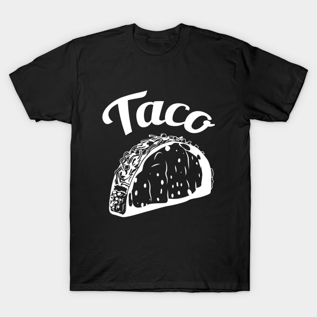 Taco Mexican Food Funny Tacos T-Shirt by stonefruit